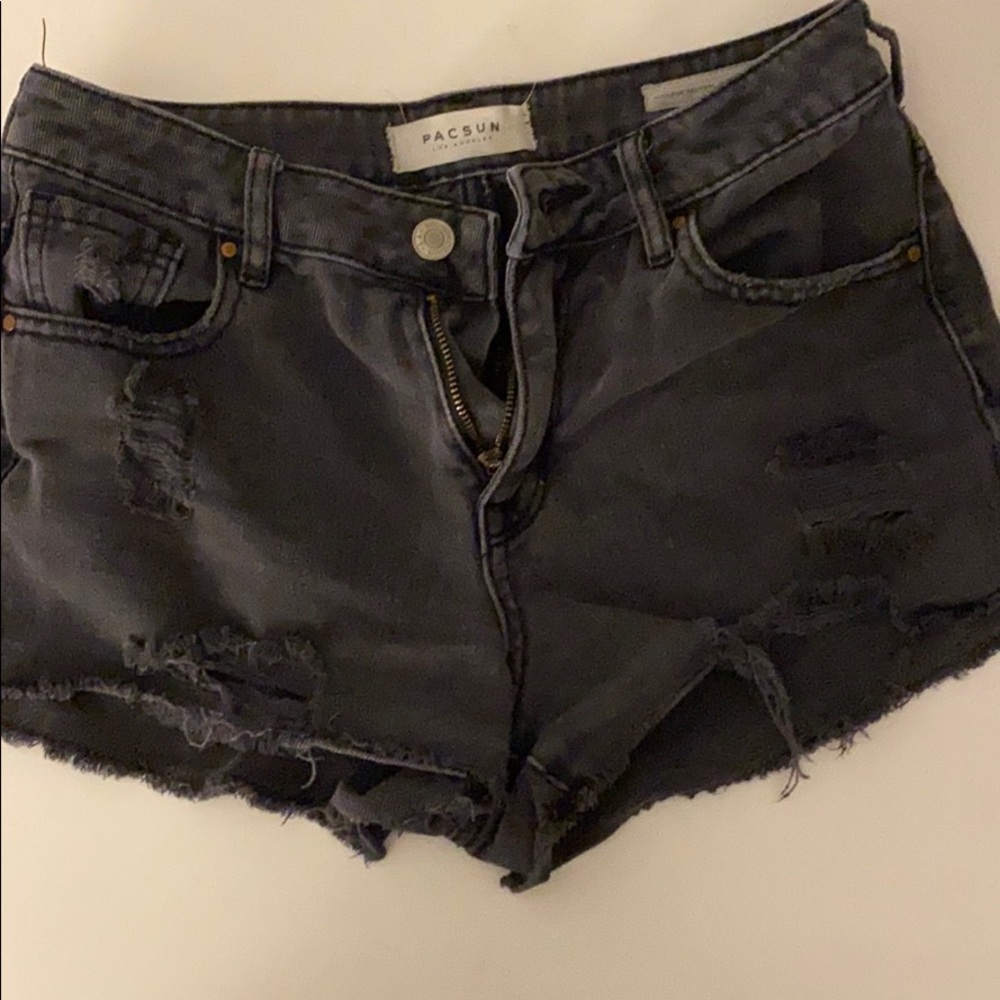 Black pacsun shorts